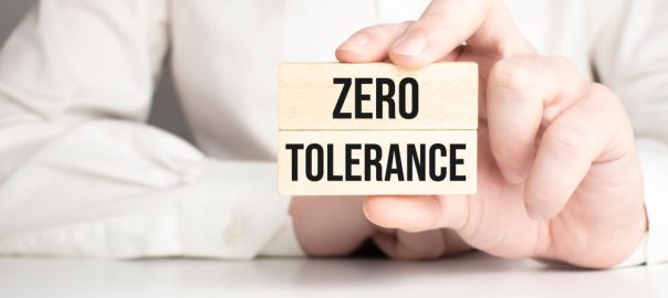 zero tolerance